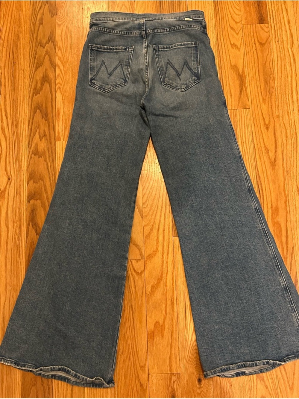MOTHER denim Roller Tab Skimp wide leg jeans, 26 - Picture 5 of 5
